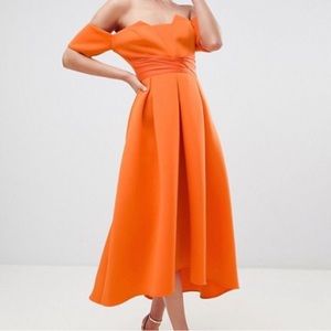 ASOS Orange Dress